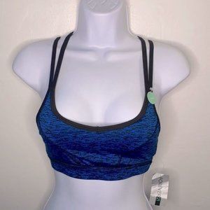 NEW...Black and Blue sports bra from Forever21 size XS (extra small)